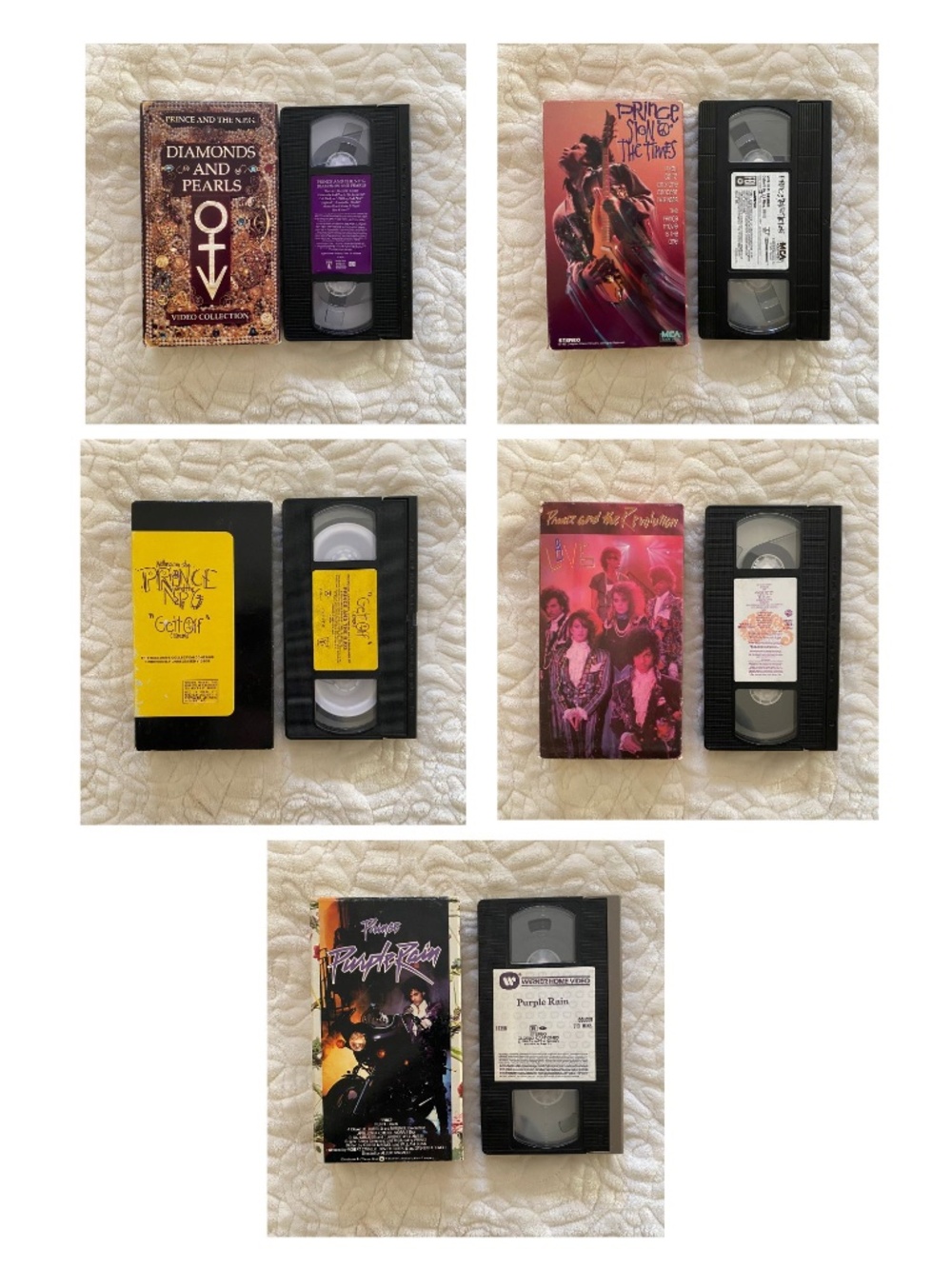 Prince on VHS